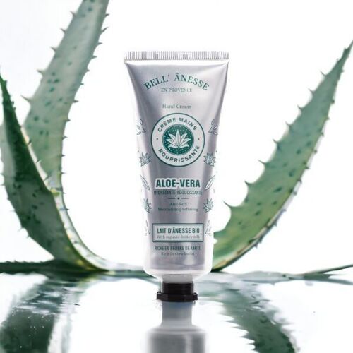 CRÈME MAINS ALOE VERA AU LAIT D'ÂNESSE BIO 75ml