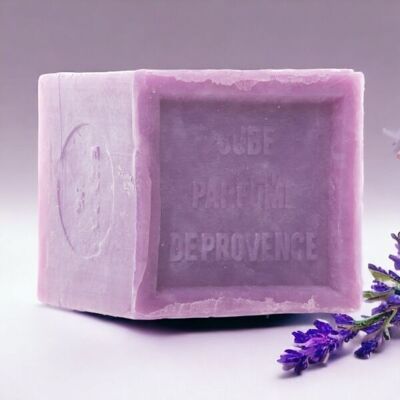 CUBO DI SAPONE DI MARSIGLIA LAVANDA 300G