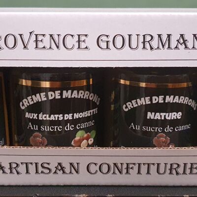 COFFRET 4 CREMES DE MARRON