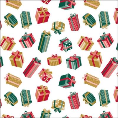 Gift paper - wrapping paper - 3D gifts - 100 meters x 50 cm