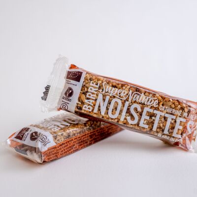 Hazelnut Granola bar in box of 96 bars of 40 g