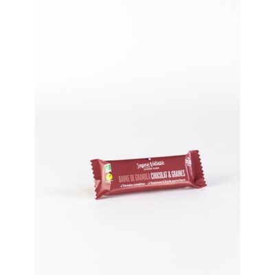 Barras de Granola Chocolate en cajas de 96 barras de 40 g