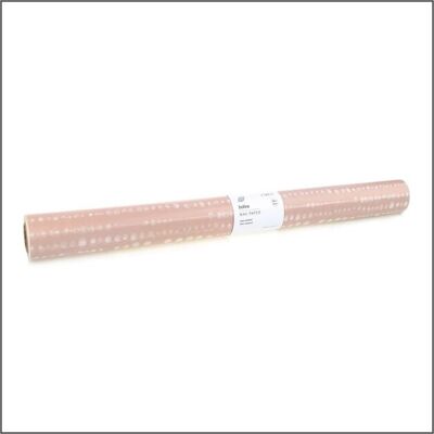 Cadeaupapier - Wax papier rose – 50 meter x  70 cm