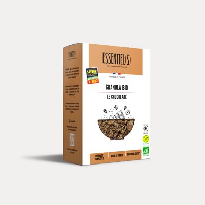 Schokoladen-Haselnuss-Granola, Packung mit 10 Schachteln à 350 g