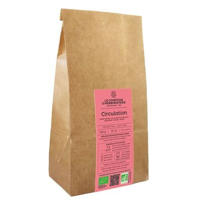 Infusión de hierbas circulatoria orgánica - Paquete Maxi 150G