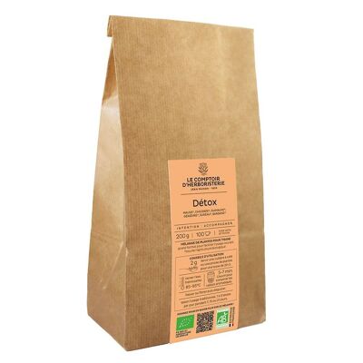 Té de hierbas detox orgánico - Paquete Maxi 200G