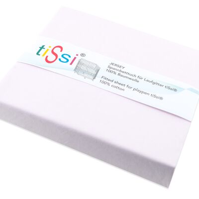 tiSsi® fitted sheet tiSsi hexagonal for playpen tiSsi pink