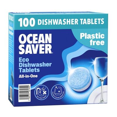 **GRANDE VALEUR** Pastilles pour lave-vaisselle OceanSaver Eco 100, paquet de 5