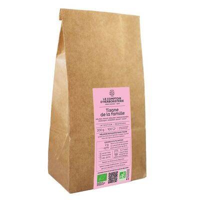 Bio-Familien-Kräutertee – Maxi-Packung 200 g