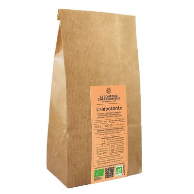Organic hepatante herbal tea - Maxi package 200G