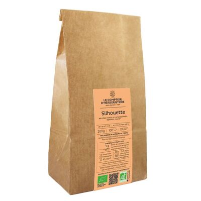 Organic silhouette herbal tea - Maxi package 200G