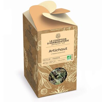 Hoja de alcachofa ecologica Francia 40G
