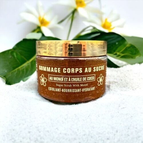 GOMMAGE CORPS AU SUCRE ET AU MONOI 300ml