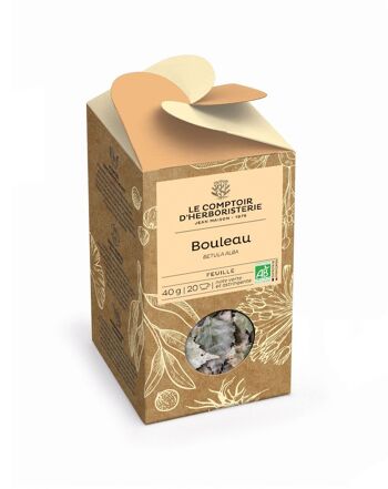 Bouleau bio feuille 40G 1