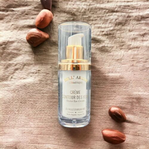 CRÈME CONTOUR DES YEUX A L'HUILE D'ARGAN BIO 15ml