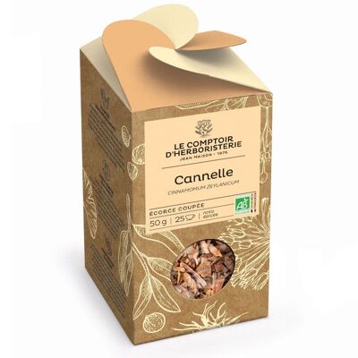 Corteccia di cannella biologica tagliata 50G