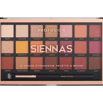 Augenpalette 21 Pro Siennas