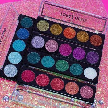 Palette Yeux Glitter Ruby Gems 4