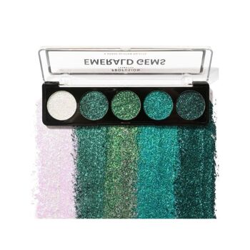 Palette Yeux Glitter Emerald Gems 2