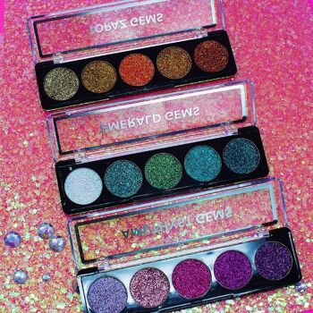 Palette Yeux Glitter Emerald Gems 3