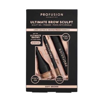 Kit Sourcils Ultimate Brow Sculpt - Châtain clair 3