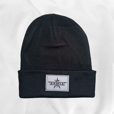 Black winter hat - B.WANT.B EssentiaL