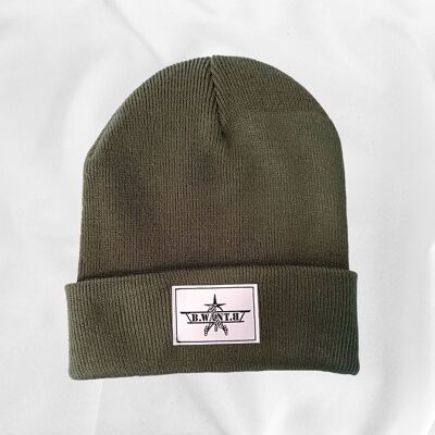 Olive Green winter hat - B.WANT.B EssentiaL