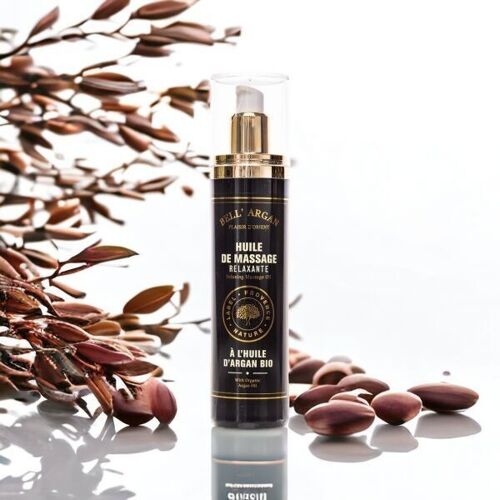 HUILE DE MASSAGE 4 HUILES ARGAN BIO 120ml