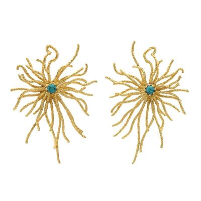 Boucles d'oreilles Atoll Turquoise