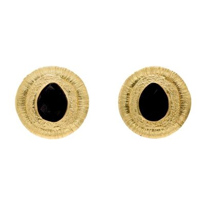 Black Égeon earrings