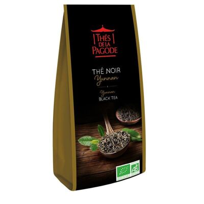 Té negro de Yunnan orgánico - a granel 100 g