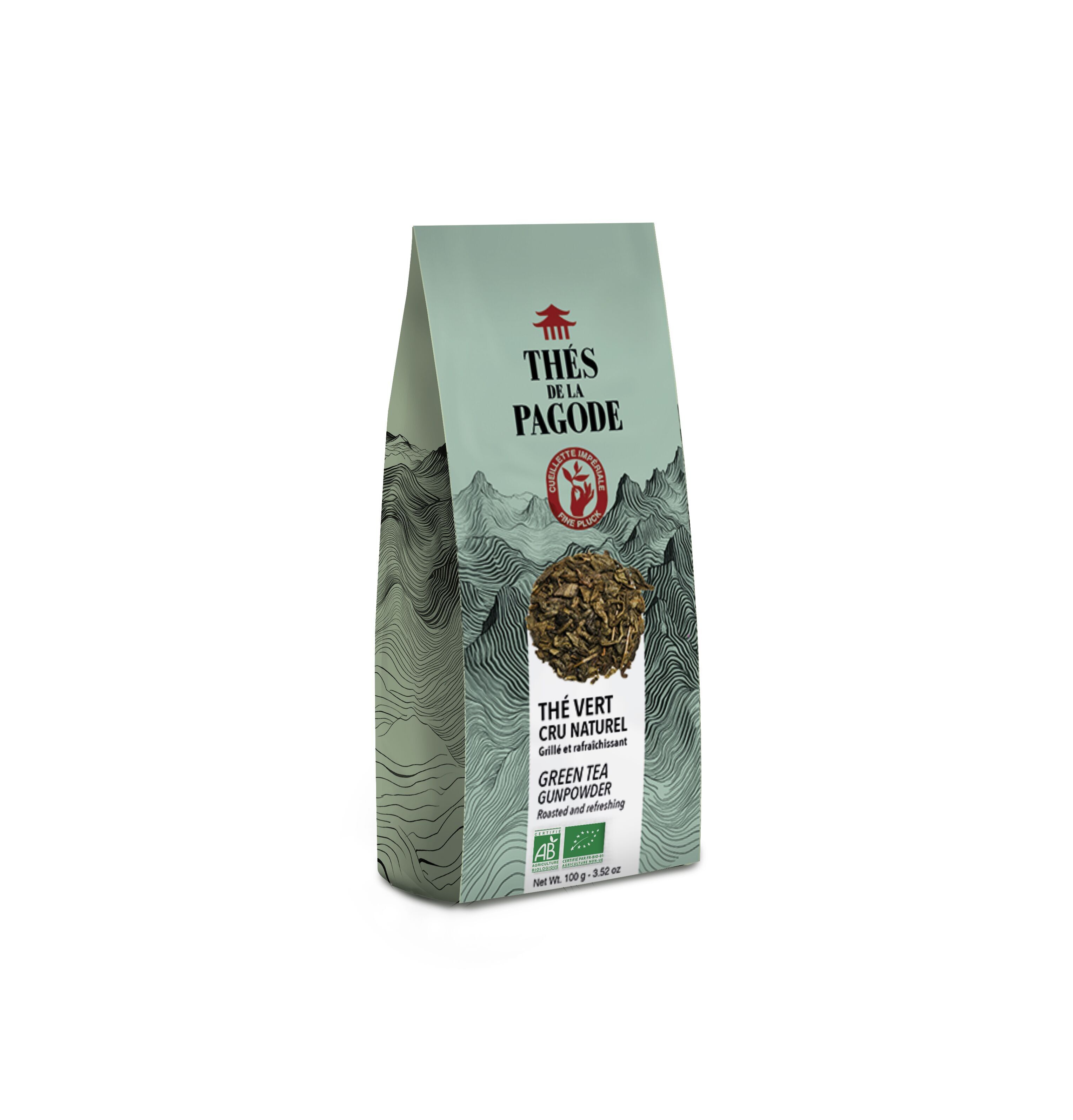 Té verde crudo natural ecológico - granel 100g