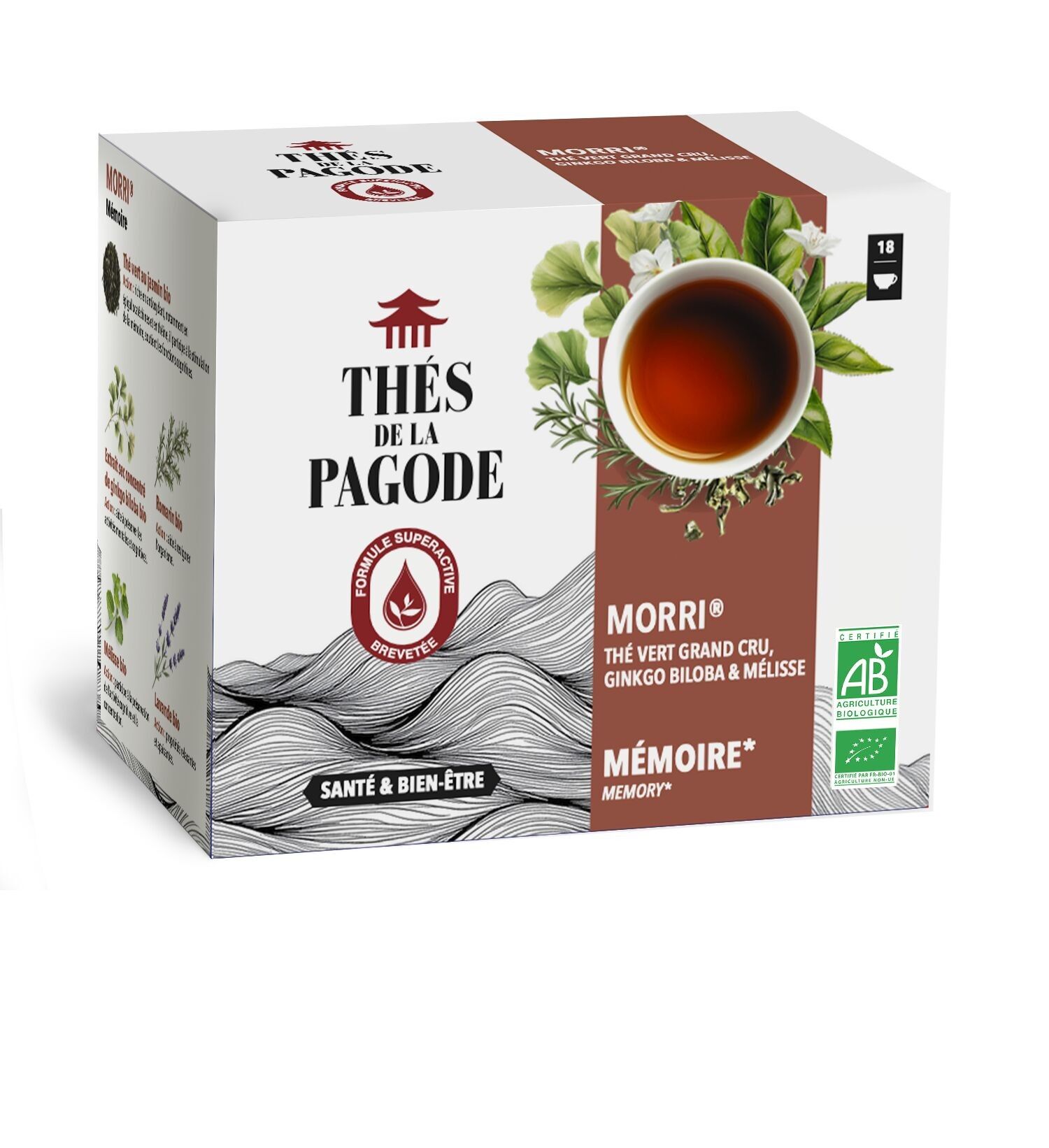 Morri Memory Tea - organic 18 teabags