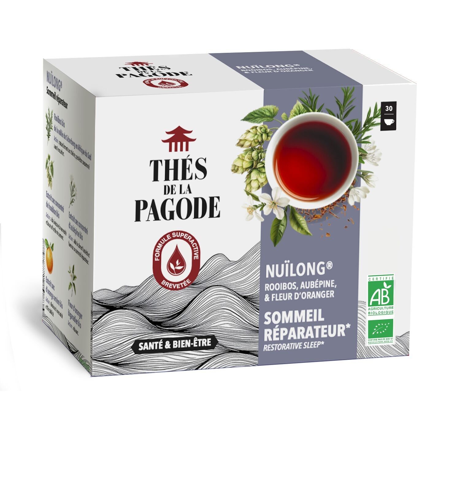 Rooibos Nuïlong Sueño - 30 sobres