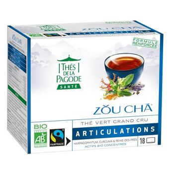 Thé Zou Cha pour le confort des articulations - 18 sachets