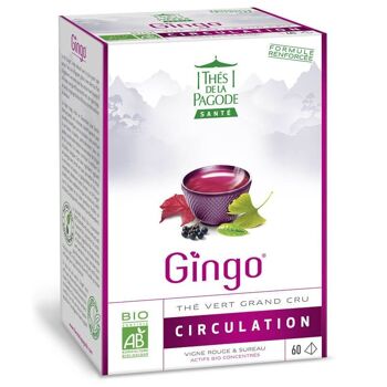 Thé Gingo bio 60 sachets