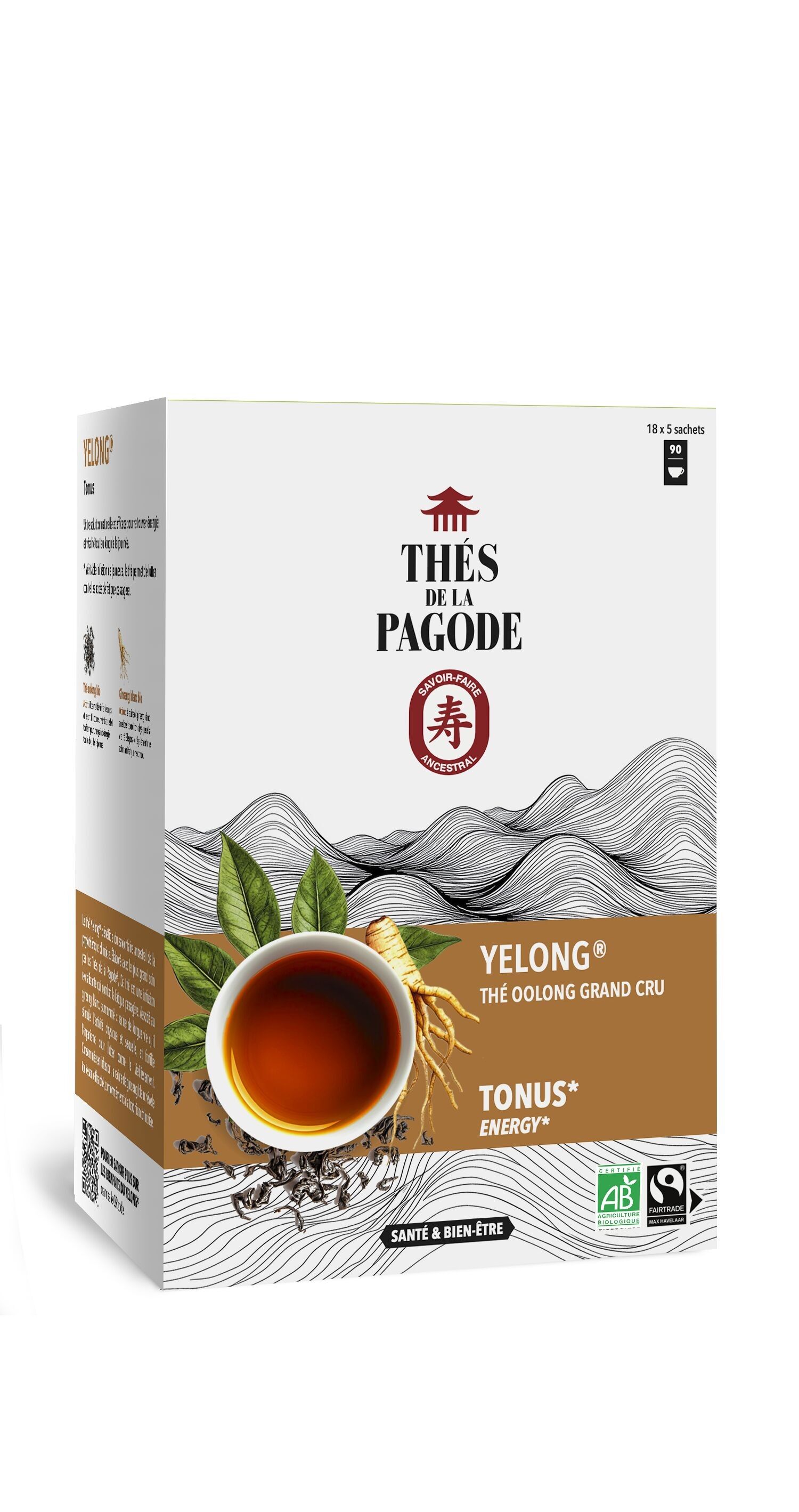 Té Yelong Vitality - orgánico 90 bolsitas