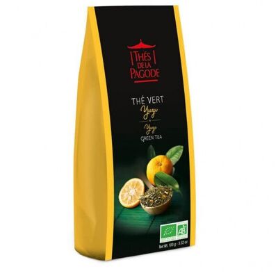 Thé vert yuzu bio - vrac 100g