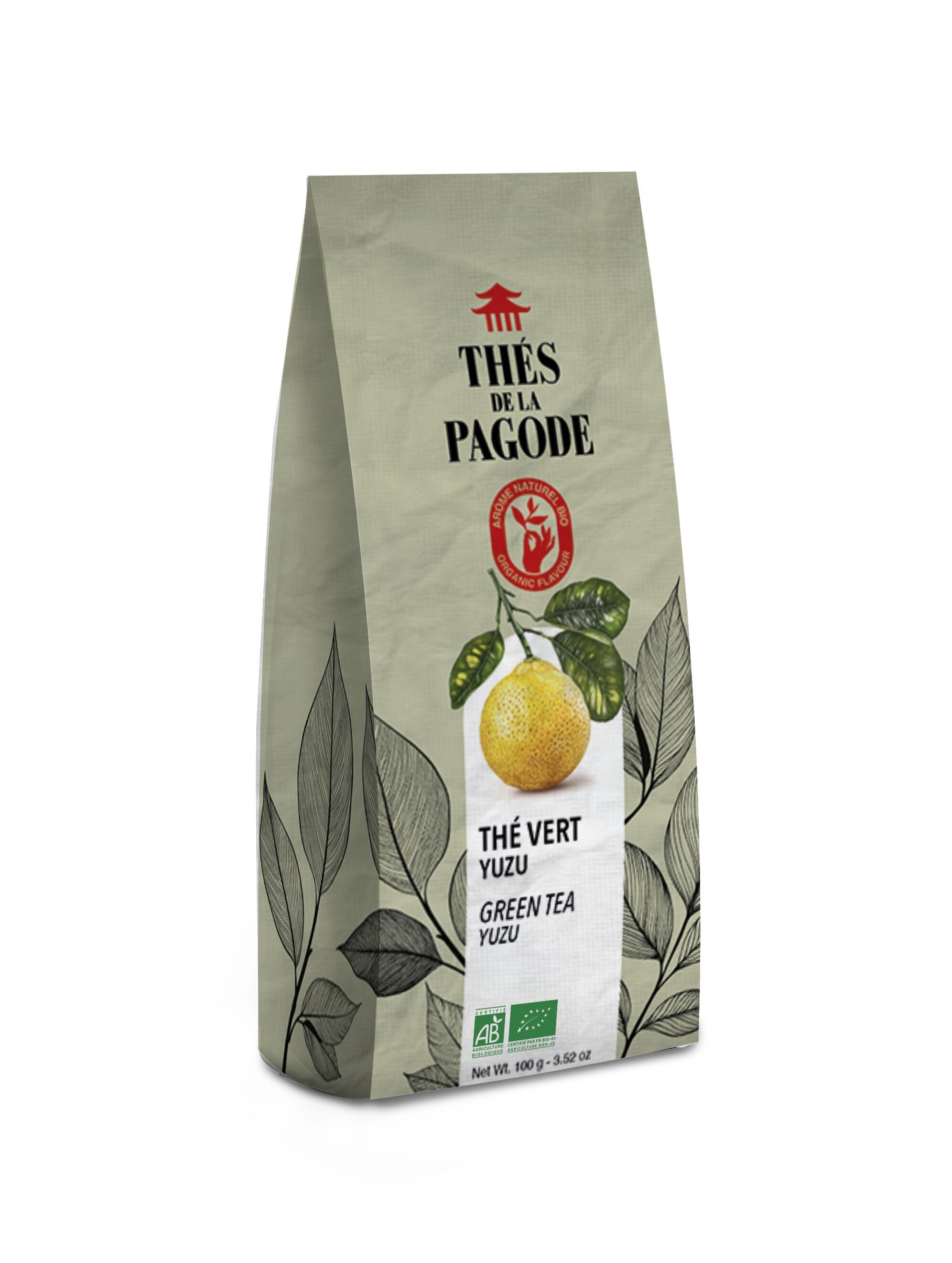 Tè verde yuzu biologico - sfuso 100g