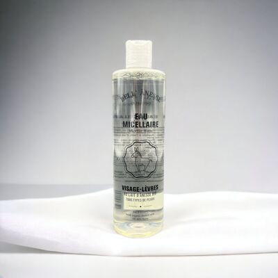MICELLAR WATER FOR FACE AND LIPS WITH ORGANIC DONKEY MILK 250ml