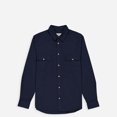 Peter Thick Flannel Overshirt