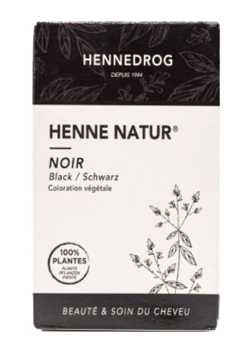Henné Natur Noir - 90 g