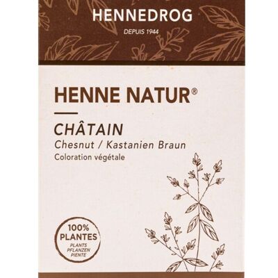 Henné Natur Châtain - 90 gr