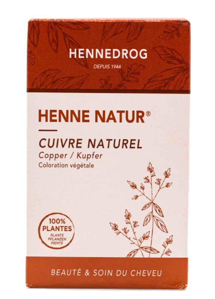Henné Natur Cuivre Naturel - 90 gr