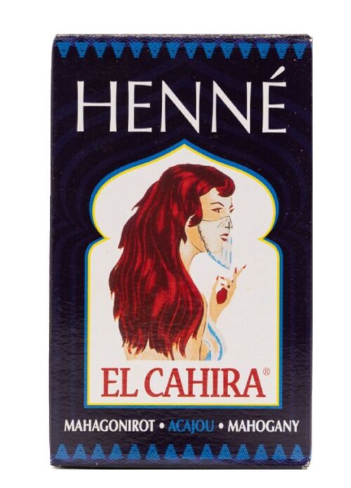 Henné El Cahira Acajou - 90 gr