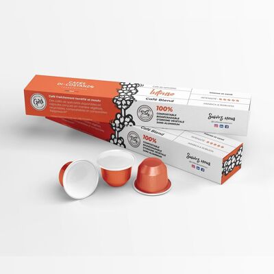 COFFEE CAPSULES INTENSO | NESPRESSO® X10 COMPATIBLE