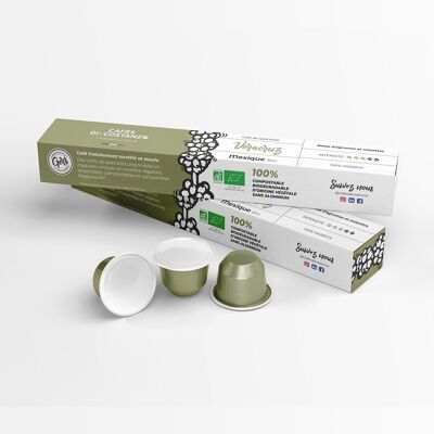 CAFÉ CAPSULES VERACRUZ - MEXIQUE | COMPATIBLES NESPRESSO® X10