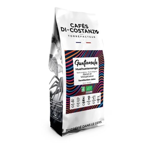 Café en grain GUATEMALA SHP Quetzalito Bio - Méthode Douce