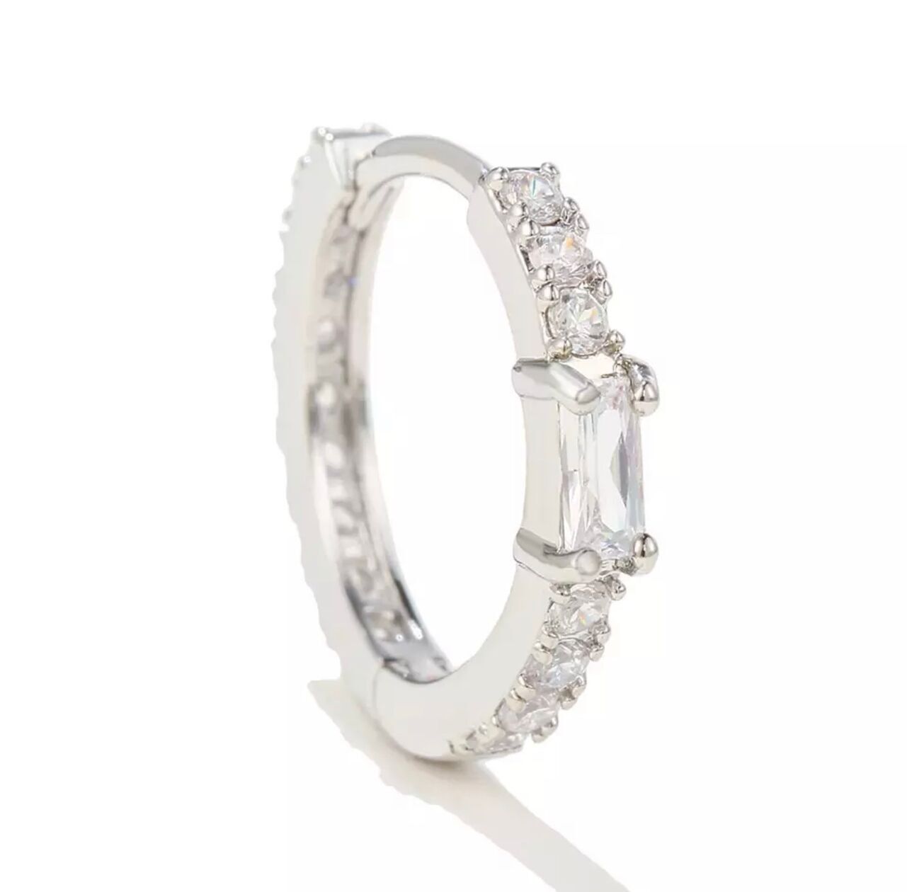 Fibbia Ana color argento