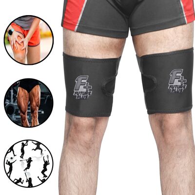 F+ Leg Pain Relief Thigh Support Brace For Groin Hamstring Injury Sprains Wraps